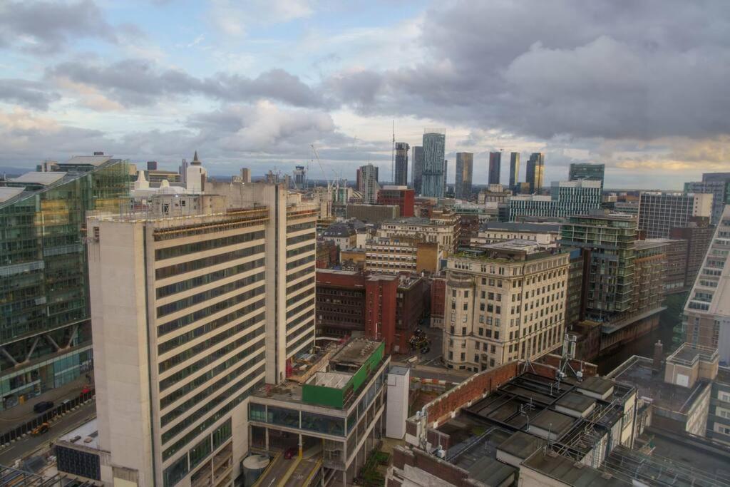Manchester City Centre Apartment, Skyline View Exteriér fotografie